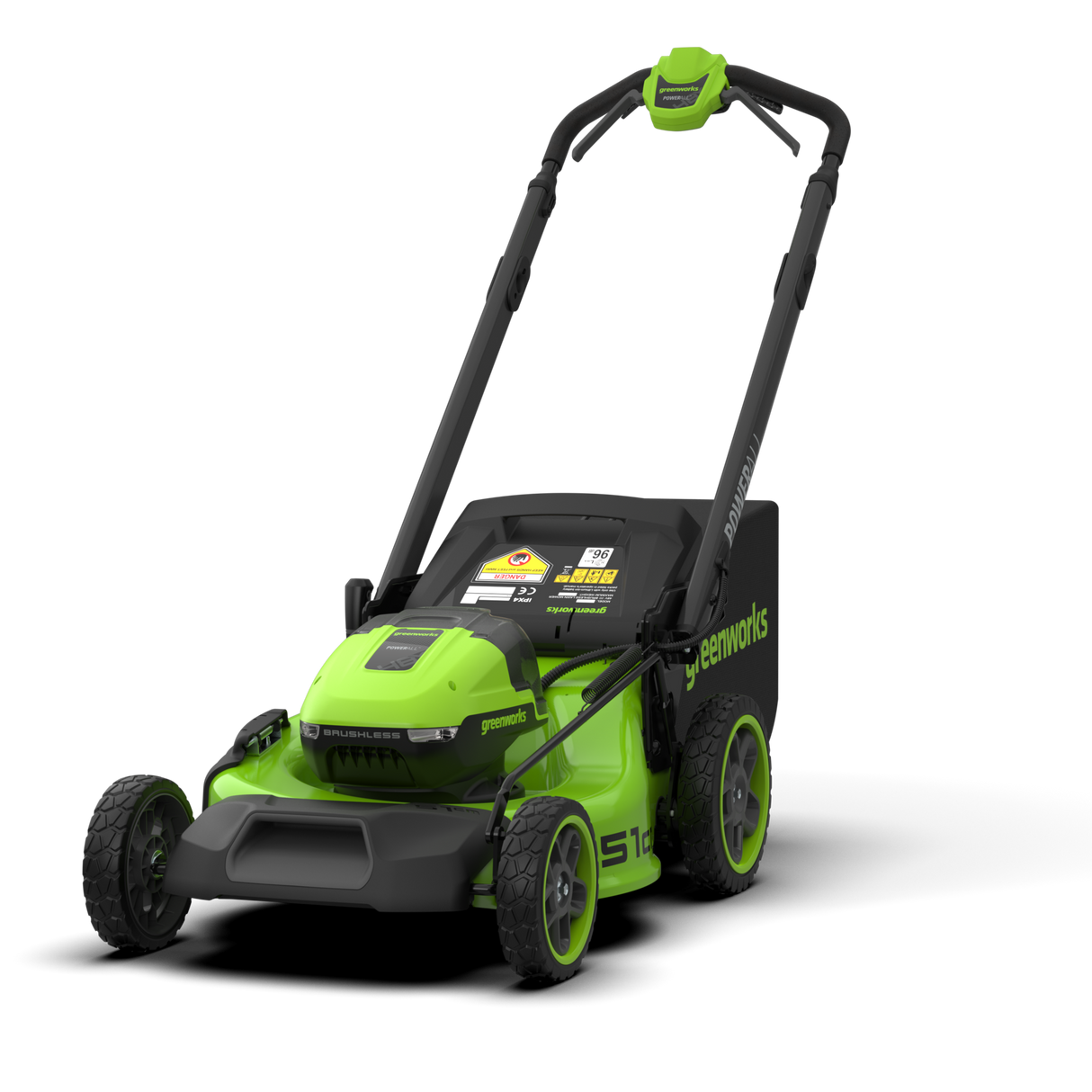 POWERALL 48V (24V x 2) Lawn Mower 51cm Self-Propelled - tool only