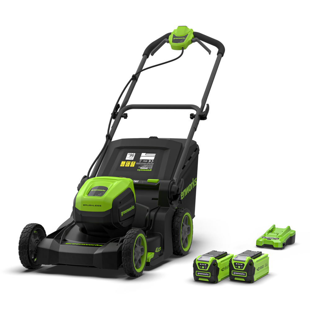 40V Lawn Mower 41cm Gen. II - 2x 2Ah Battery