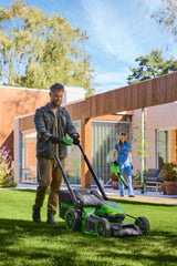 POWERALL 48V (24V x 2) Lawn Mower 46cm Self-Propelled Gen. II - 2x 4Ah Battery