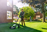 POWERALL 48V (24V x 2) Lawn Mower 46cm Self-Propelled Gen. II - 2x 4Ah Battery