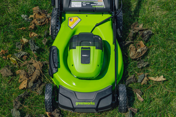 POWERALL 48V (24V x 2) Lawn Mower 46cm Self-Propelled Gen. II - 2x 4Ah Battery