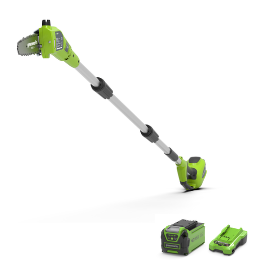 40V Pole Saw 20cm - 2Ah Battery