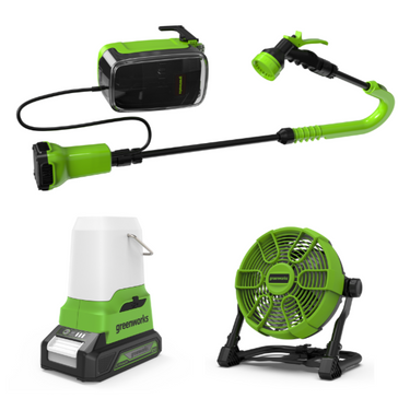 24V Submersible Water Pump + Fan + Latern Set