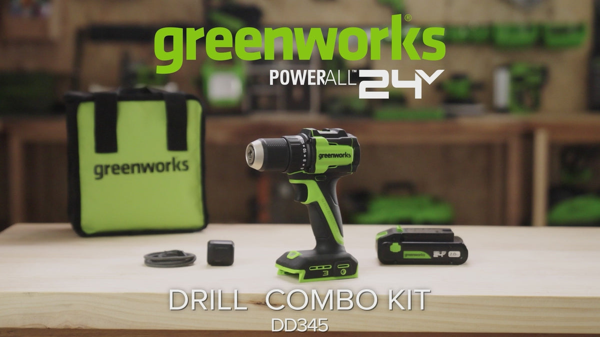 POWERALL 24V Drill Driver 45Nm - tool only