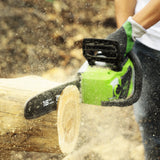 40V Chainsaw 40cm 1,8 kW - 2x 2Ah Battery