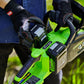 24V+24V Chainsaw 36cm - 2x 4Ah Battery