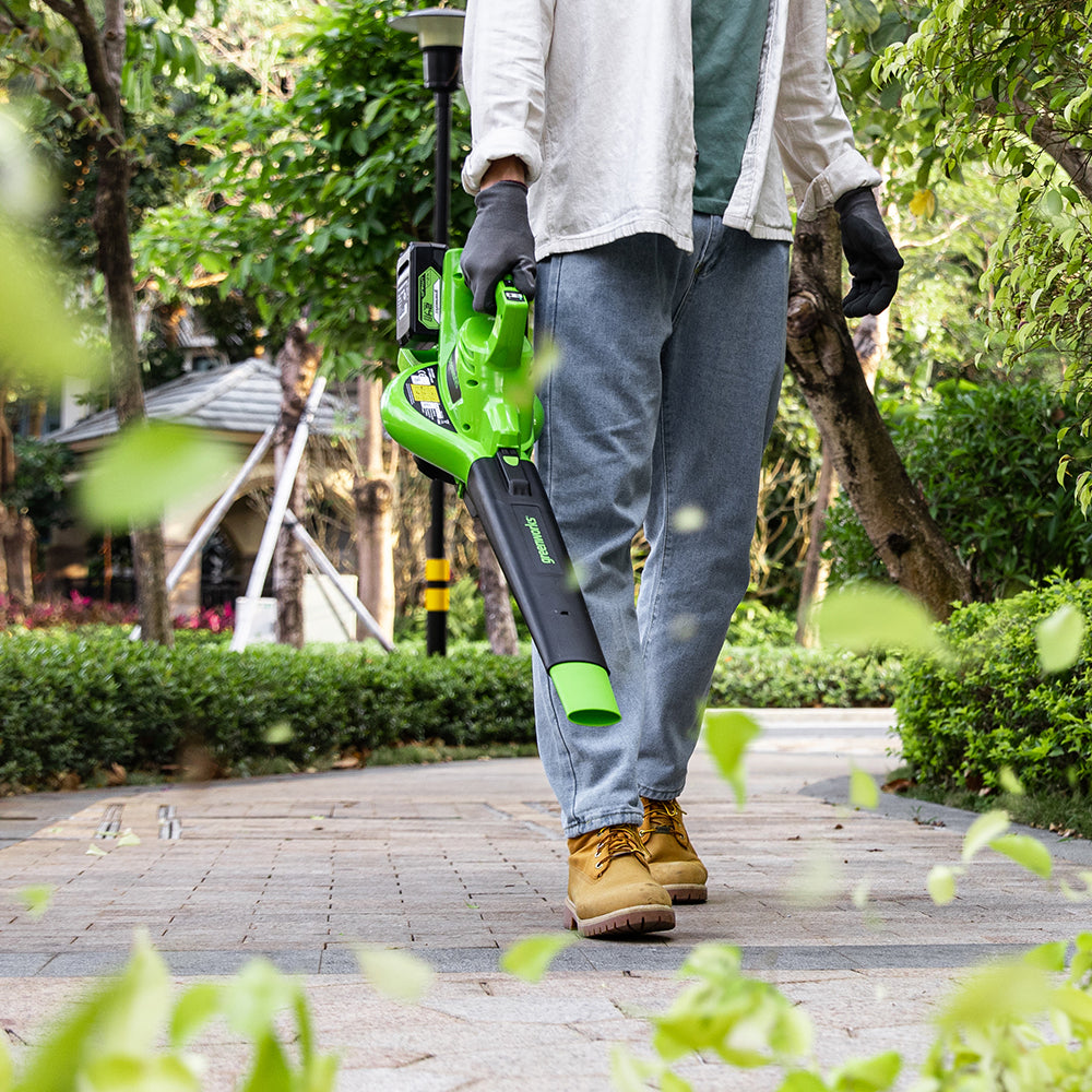 24V+24V Leaf Blower and /-Vacuum (322 km/h) GD24X2BV Greenworks