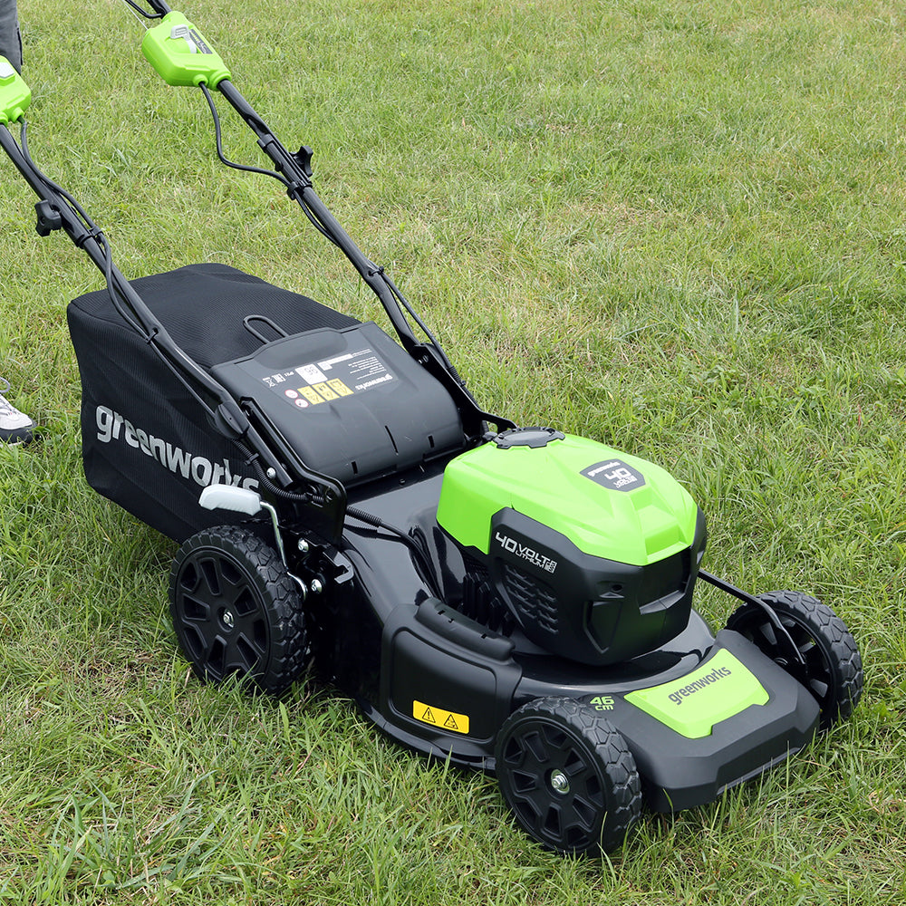 40V Lawn Mower SP 46cm + Brush Cutter 40cm Set
