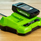 24V Starter Kit 2x 2Ah Batteries + Dual Charger