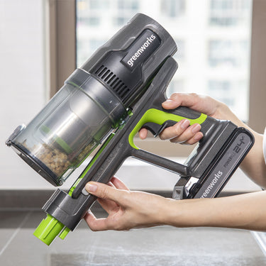 24V Vacuum Cleaner - 4Ah Battery + Stand