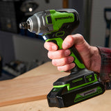 POWERALL 24V Tyre Change Set - Jack + Impact Wrench 400Nm