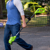 POWERALL 24V Lawn Mower 33cm + Grass Trimmer 25cm Set