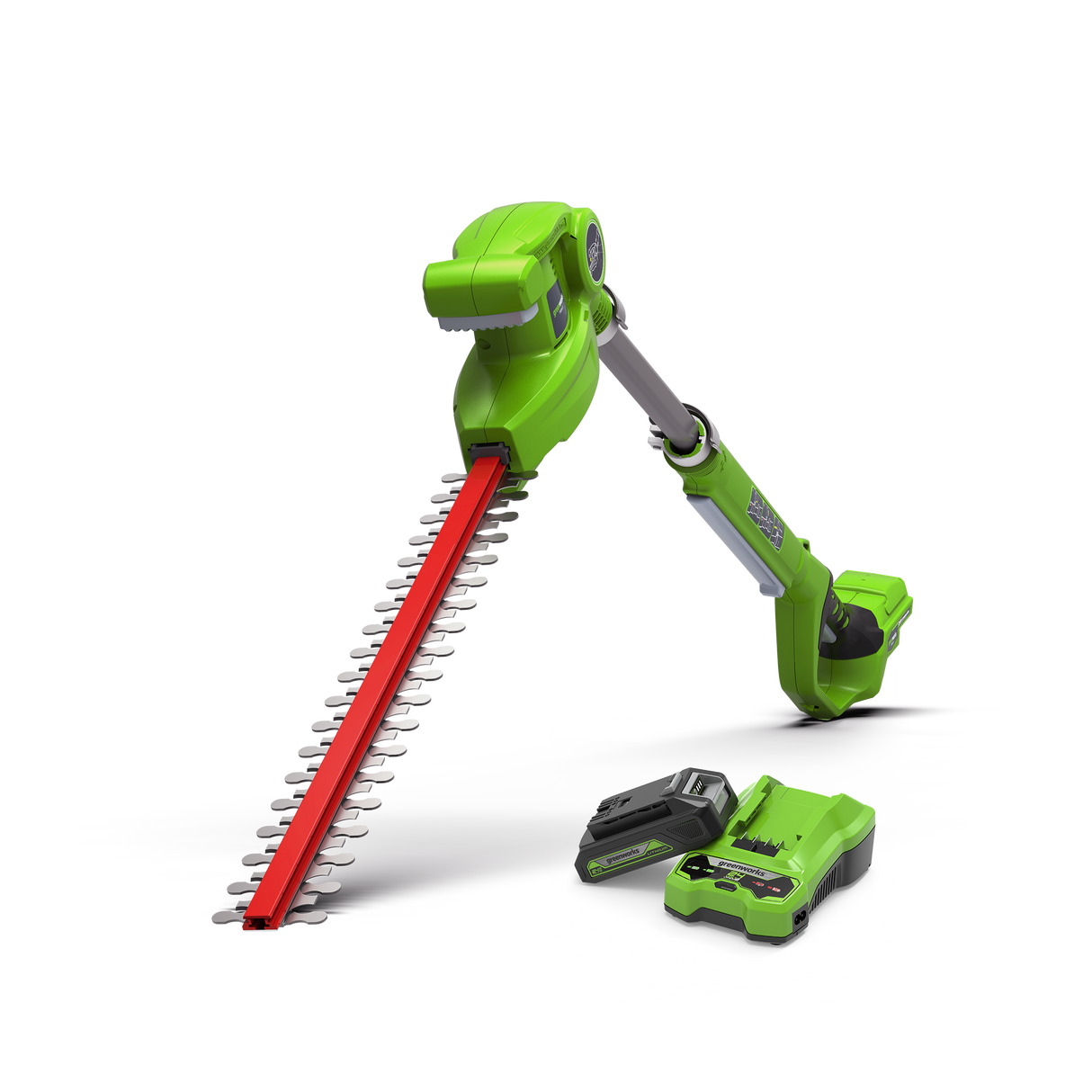 POWERALL 24V Pole Hedge Trimmer 51cm - tool only