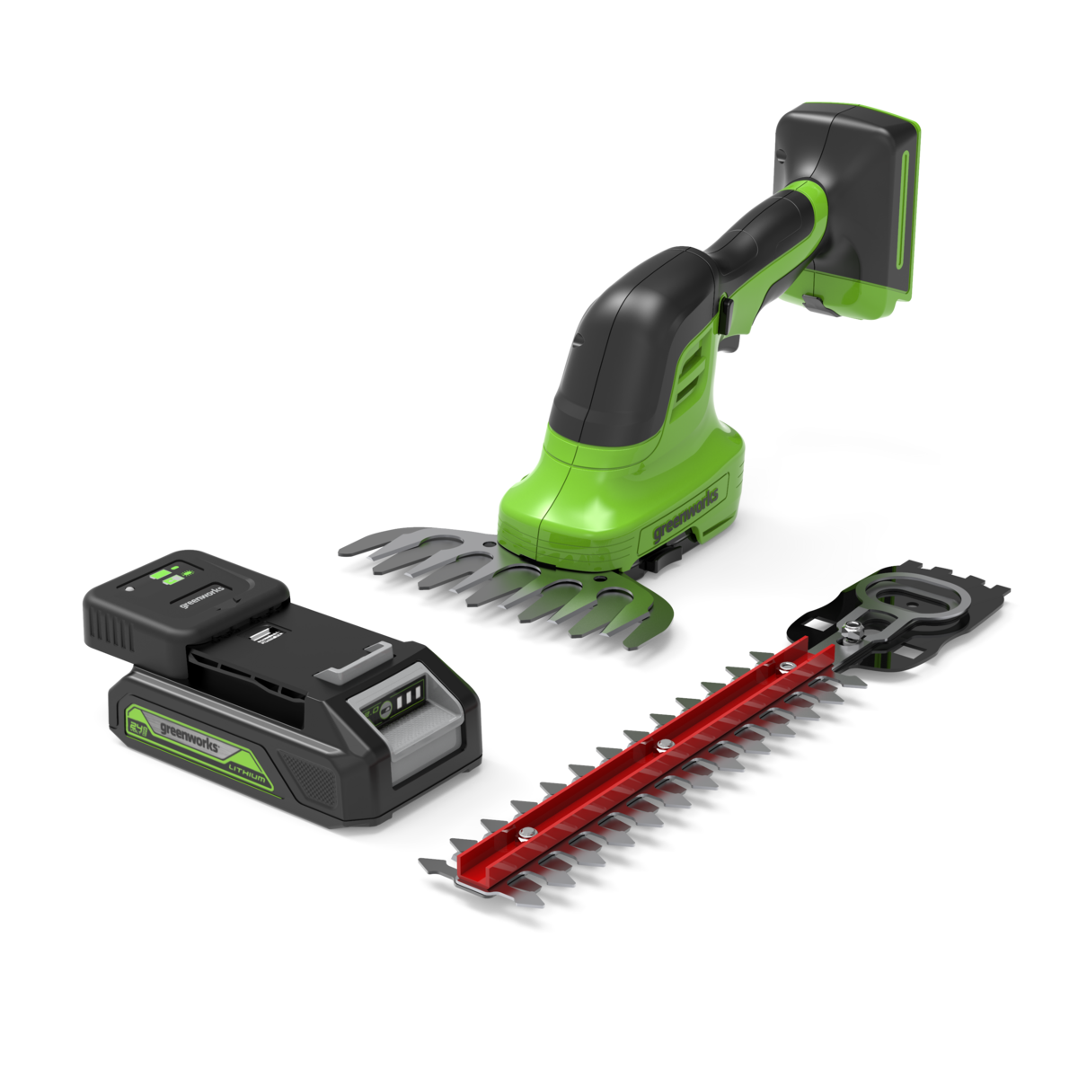 POWERALL 24V Shrub Shear 2-in-1 - tool only