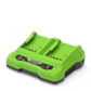 24V+24V Doppel-Ladegerät 4A