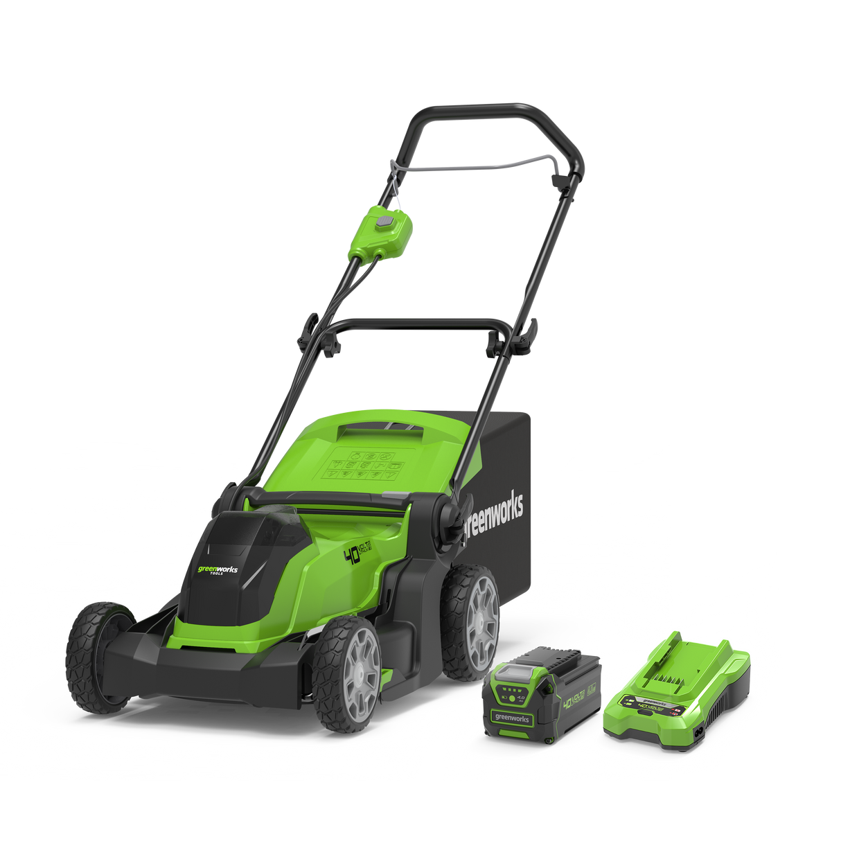 40V Lawn Mower 41cm - 4Ah Battery