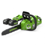 POWERALL 48V (24V x 2) Chainsaw 36cm - 2x 4Ah Battery