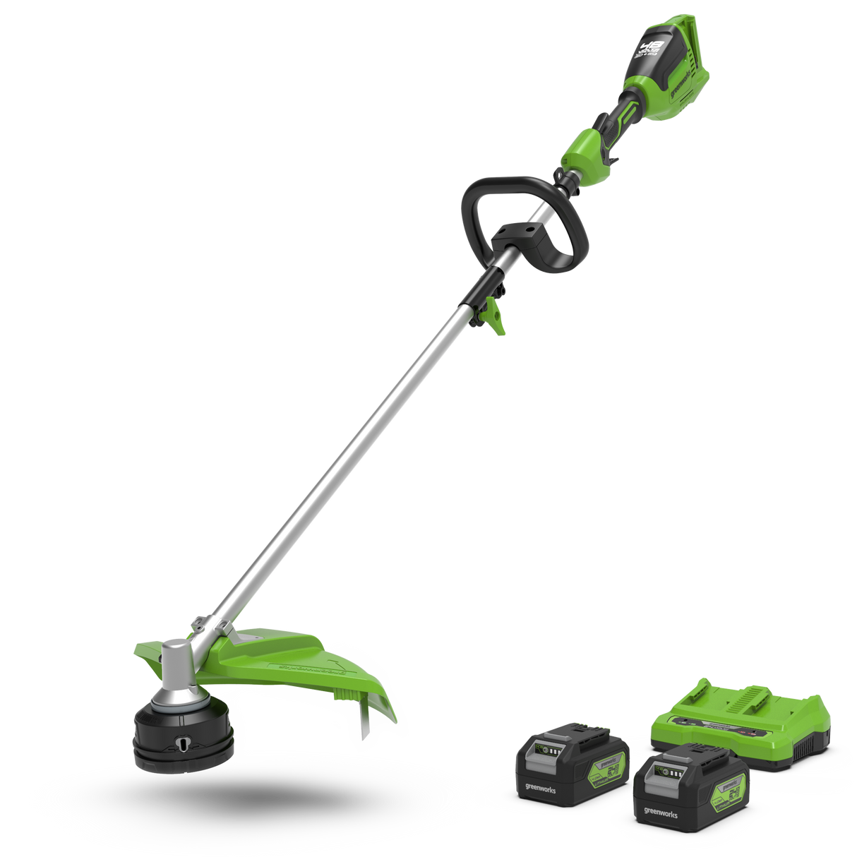 POWERALL 48V (24V x 2) Grass Trimmer 40cm - 2x 4Ah Battery